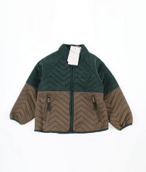 Petrolejovohnědá termo bunda jaro/podzim POMP DE LUX