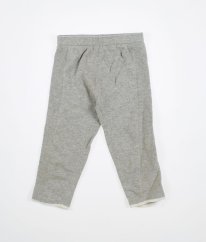 Šedé svetrové nohavice