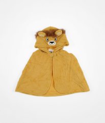 Medové plyšové pončo H&M