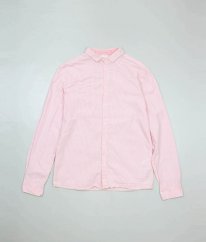 Růžovobílá košile H&M