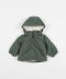 Zelená zimná bunda s baránkom H&M
