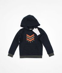Tmavě modrá silnější mikina NAME IT