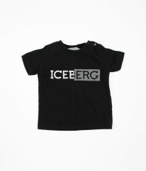 Černé tričko ICEBERG
