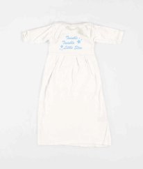 Bílá noční košile/pytlíček BABYPREM