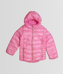 Růžová zimní bunda TU