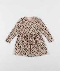 Béžové šaty s leopardím vzorem MARKS & SPENCER