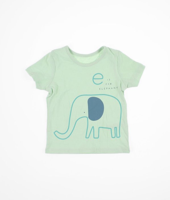 Mentolové tričko se slonem GEORGE