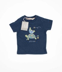 Modré tričko s obrázkom JOHN LEWIS