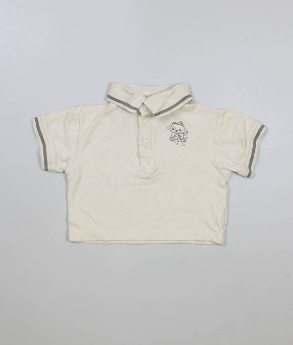 Béžové polo tričko