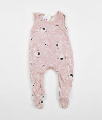 Ružové dupačky s medvedíkmi NEW BABY