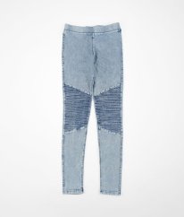 Modré jegginy H&M