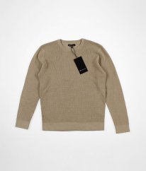 Hnědý vaflový svetr C&A