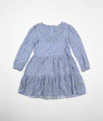 Modré květované šaty MARKS & SPENCER