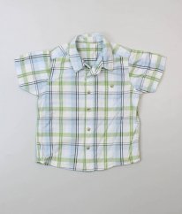 Zelenomodrá károvaná košile MATALAN