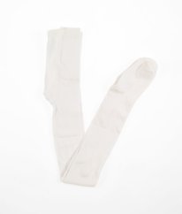 Bílé punčocháče C&A