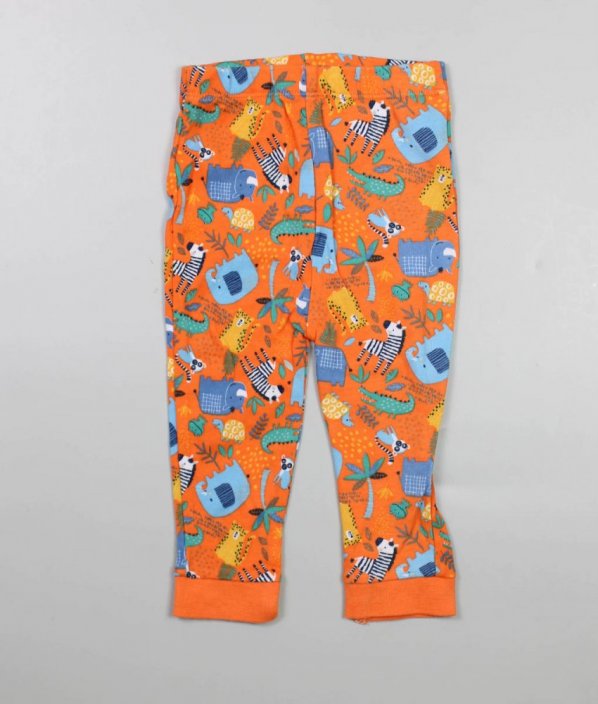 Oranžové pyžamové kalhoty NUTMEG