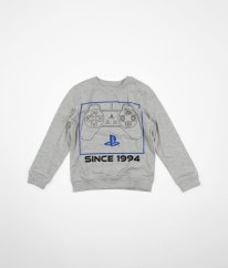 Šedá mikina s obrázkem