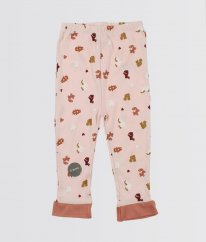 Růžové pyžamové kalhoty se zvířátky NUTMEG