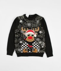 Černý zimní svetr GEORGE