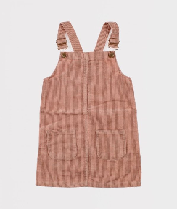 Růžová manšestrová šatová sukně DENIM&CO
