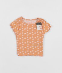 Broskvová halenka s kopretinami PRIMARK