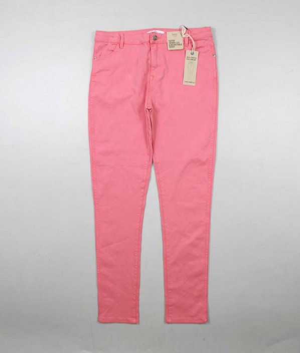 Růžové super skinny kalhoty MARKS & SPENCER