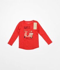 Červené triko TOM TAILOR