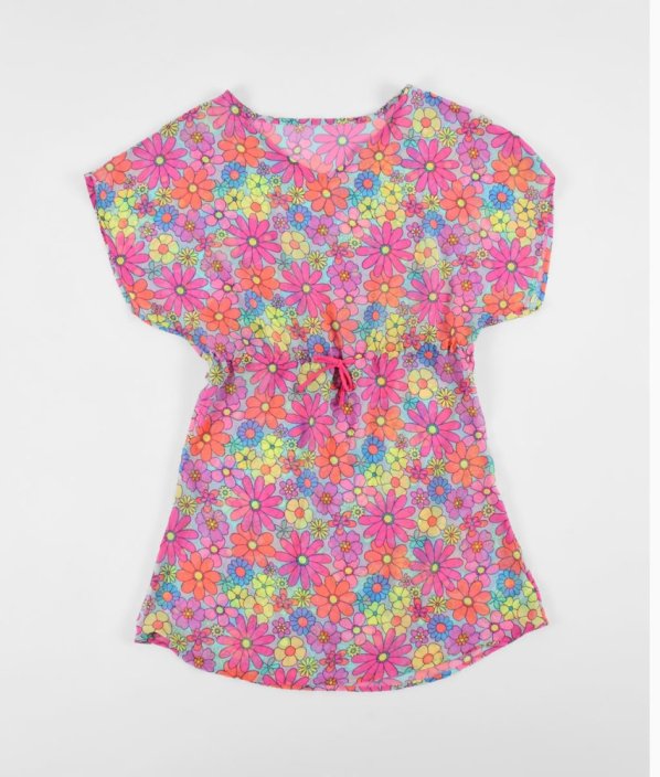 Květovaný lehký přehoz NUTMEG