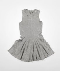 Šedé šaty se třpytem NEXT