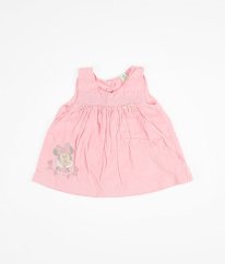Růžové manšestrové šaty DISNEY