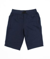 Tmavomodré silnější teplákové kraťasy PRIMARK