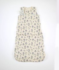 Krémový spací pytel s modrými květy (TOG 2,5) GEORGE