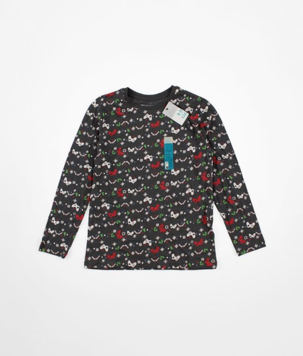 Šedé vánoční triko PRIMARK