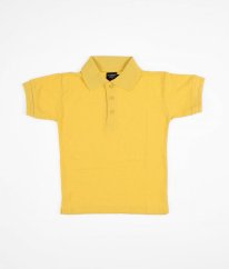 Žluté polo tričko