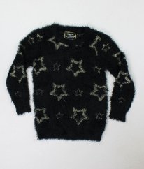 Černý vánoční svetr YD