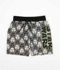 Čiernošedé kraťasové plavky STAR WARS
