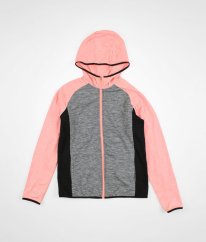 Růžovošedá sportovní mikina H&M