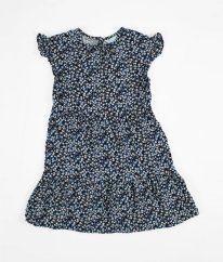 Modré květované šaty PRIMARK