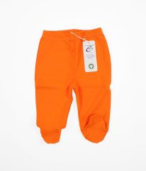 Pomerančové tepláčky s tlapkami z biobavlny CANBOLI