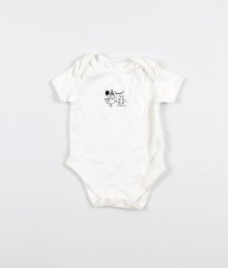 Bílé body s obrázkem GEORGE