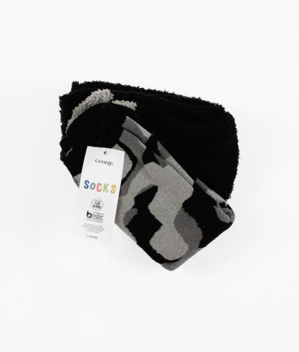 Sada 2 párů teplých ponožek (EU 37-40) GEORGE