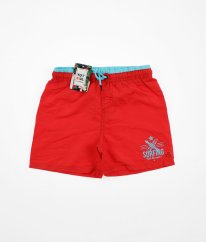 Červené kraťasové plavky TOTSOL