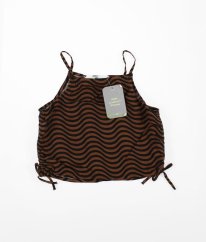 Hnědý top H&M