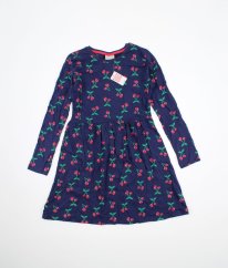 Tmavomodré šaty s ovocím MATALAN