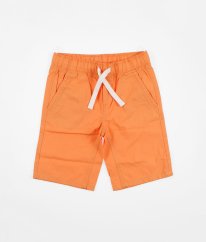 Oranžové plátené kraťasy C&A