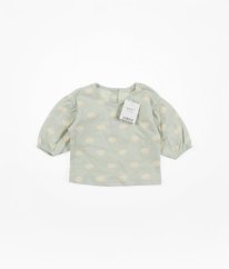 Světlounce modrozelená tunika s obláčky NEXT