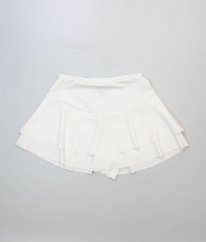 Krémová kraťasová sukně NEW LOOK