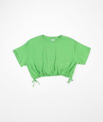 Zelené crop tričko ZARA