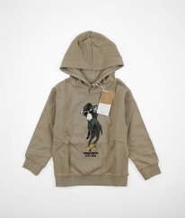 Béžová silnější mikina u biobavlny NAME IT