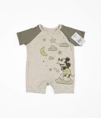Béžový kraťasový overal DISNEY